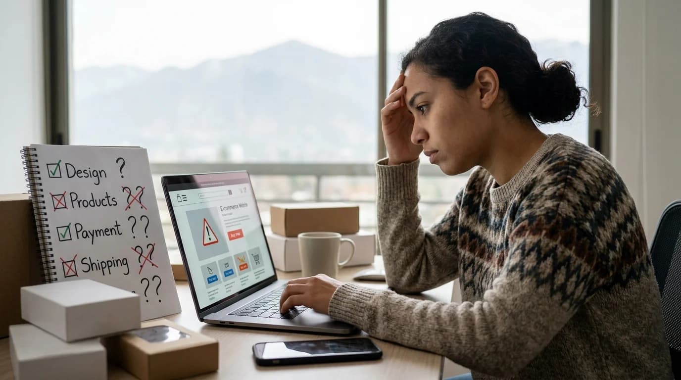 Errores comunes al crear una tienda online (y cómo evitarlos)