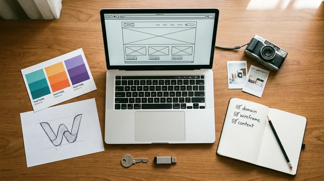 Qué necesitás tener listo antes de encargar tu página web