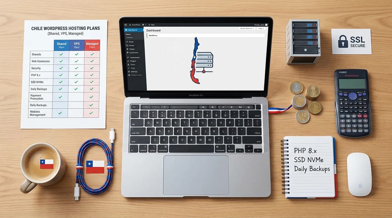 Cómo elegir hosting para WordPress en Chile sin pagar de más