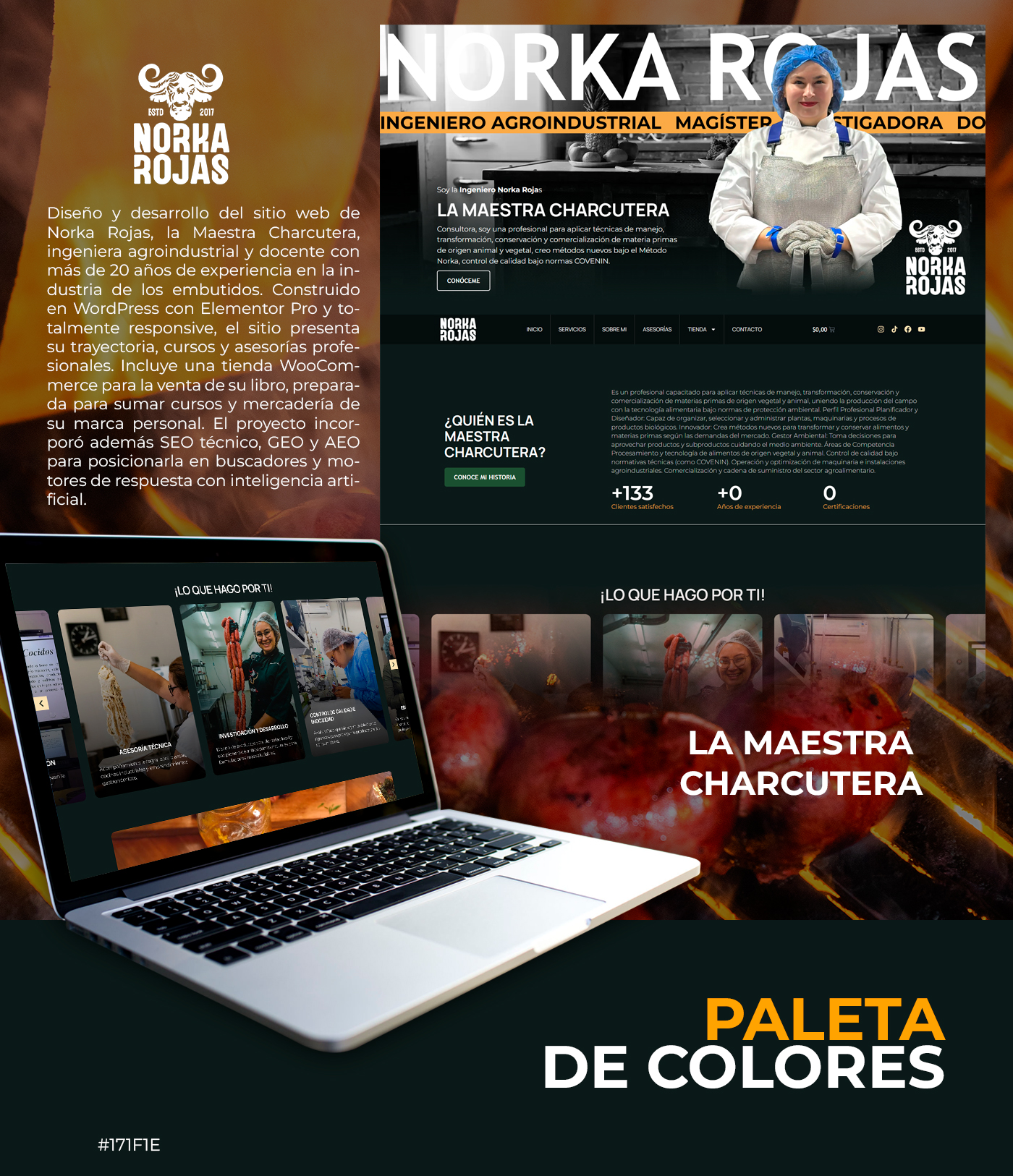 Norka Rojas — La Maestra Charcutera — imagen 1