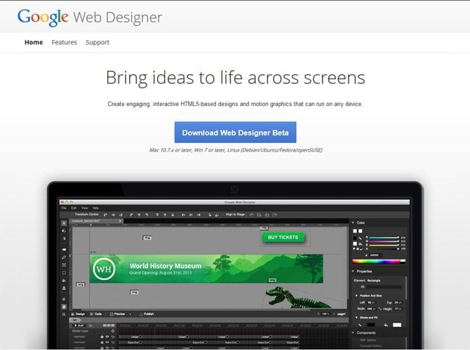 HTML5 animation tools