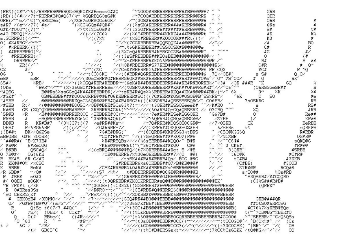 Cómo crear dibujos de arte ASCII