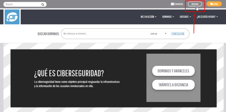 cómo renovar un dominio .com.ar