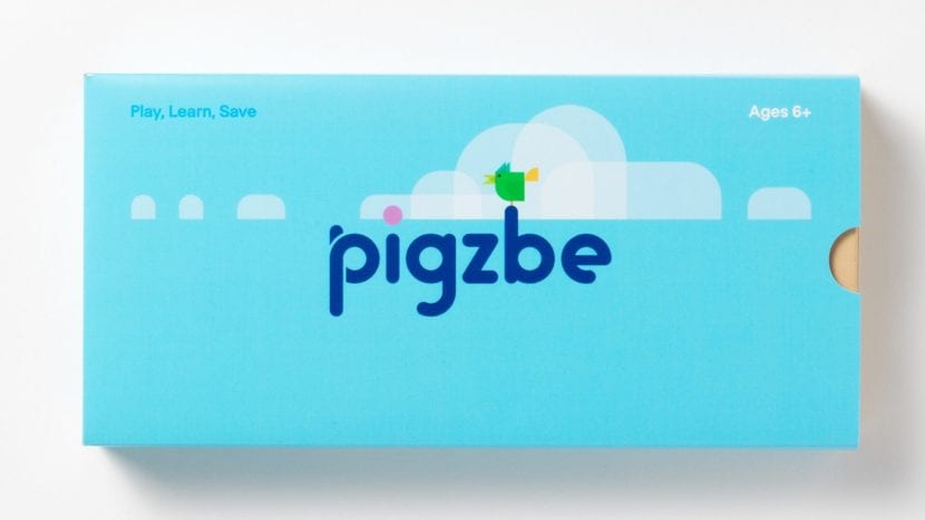Packaging de Pigzbe app sobre cripotmoneda