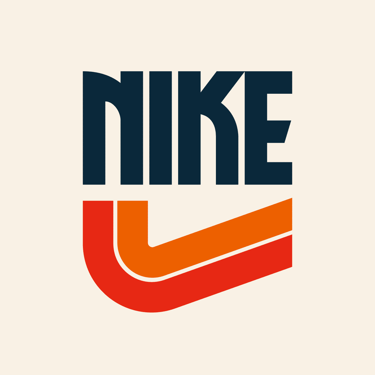 nike vintage logo rafael serra