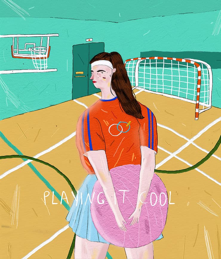 NADIA ILUSTRACIONES playing it cool