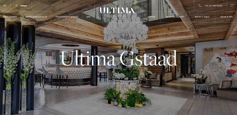 sitio web ultima gstaad