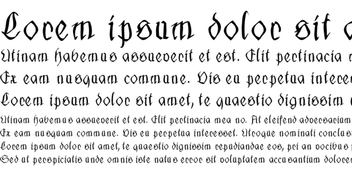 Tipografía medieval