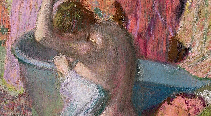 Pintura pastel de Edgar Degas