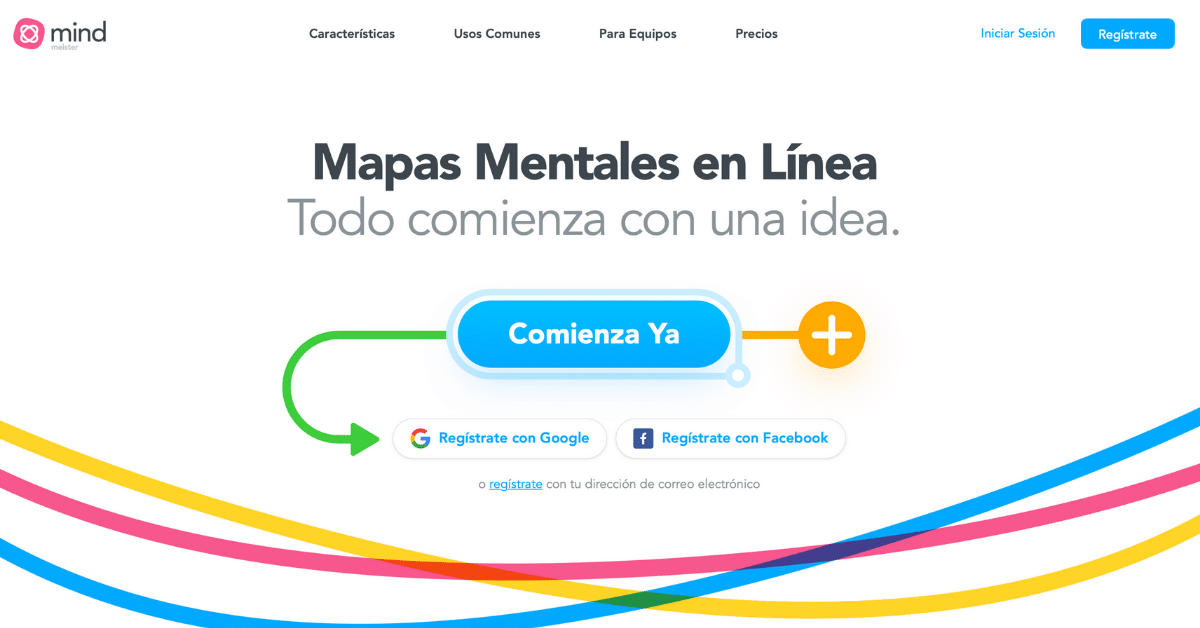 crea esquemas con MindMeister