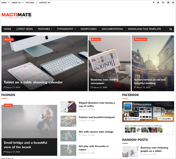 Free-MagtiMate-Blogger-Template