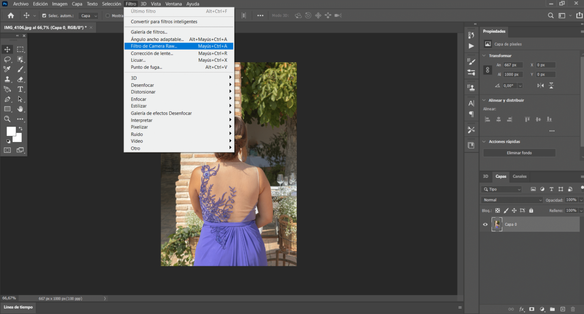 Adobe Camera Raw, una herramienta de edición