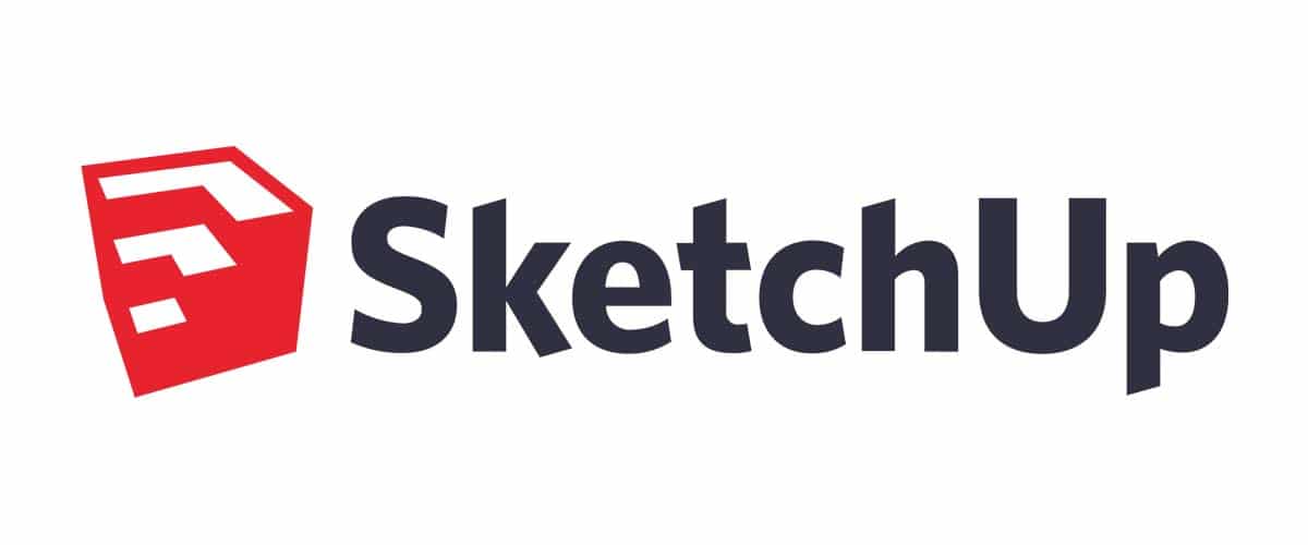 Logo Sketchup, un programa de diseño en 3D