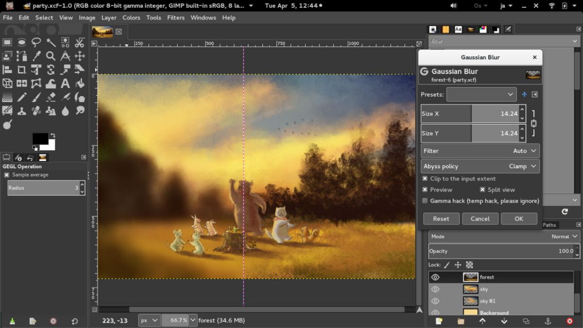 crear gifs con GIMP