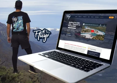 Sitio web de turismo y aventura